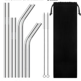 Colourful Reusable Stainless Steel Straws