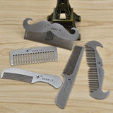 Stainless Steel Beard & Hair Combs - Heritage cosmetics and beauty care