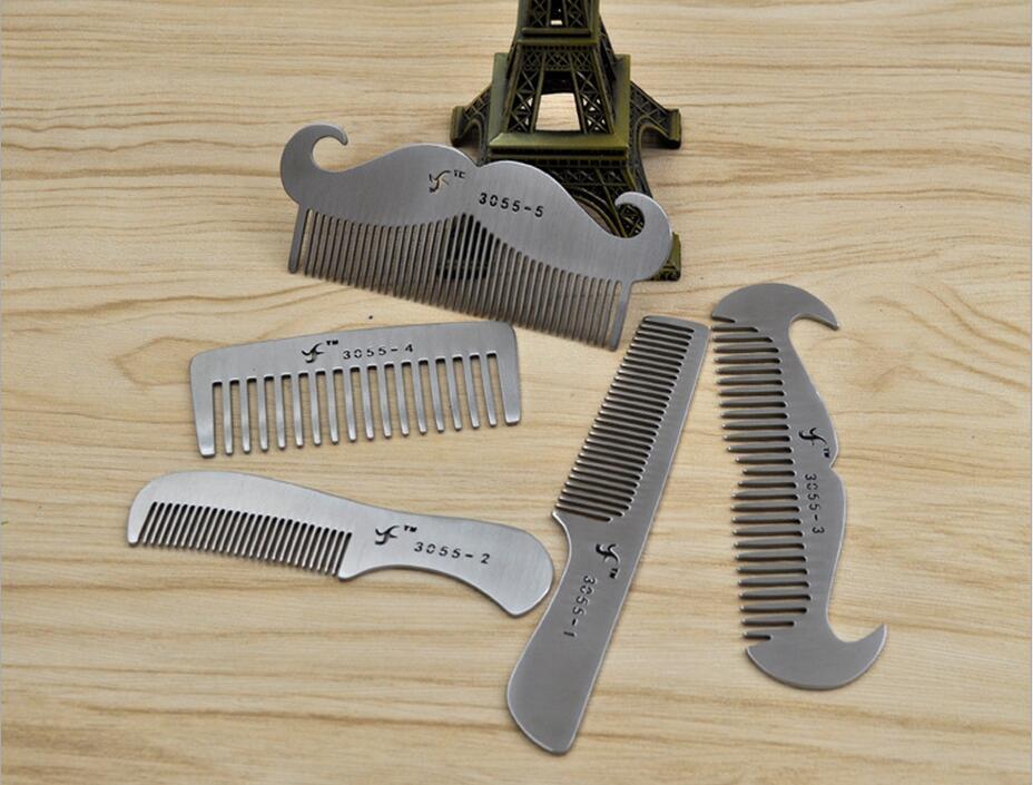 Stainless Steel Beard & Hair Combs - Heritage cosmetics and beauty care