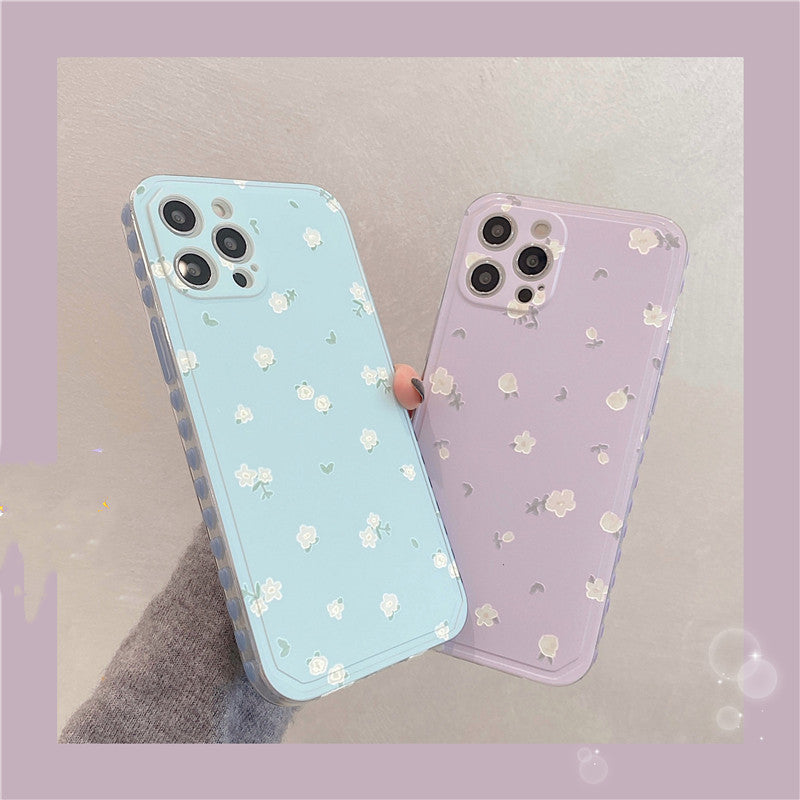 Side Love Ins Gentle And  Small Floral Mobile Phone Case Heritage cosmetics and beauty care