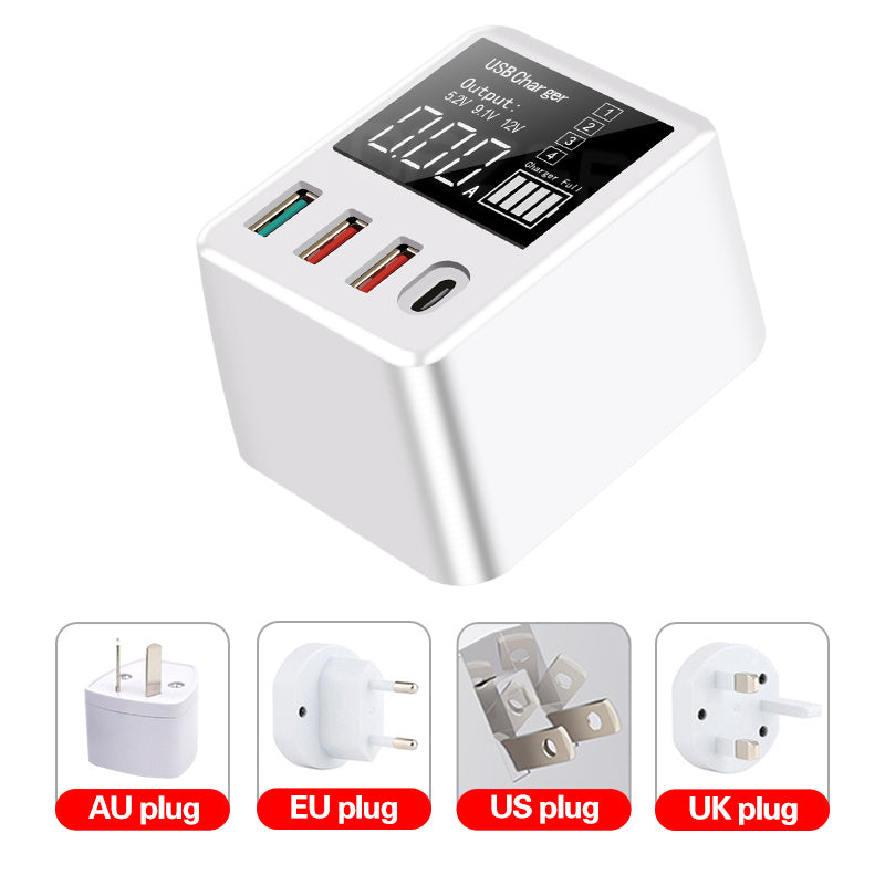 Smart Identification Display Fast Charge Travel Charger Heritage cosmetics and beauty care