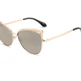 Cat Eye Sunglasses European And American Style Sunglasses Colorful Metal Frame - Heritage cosmetics and beauty care