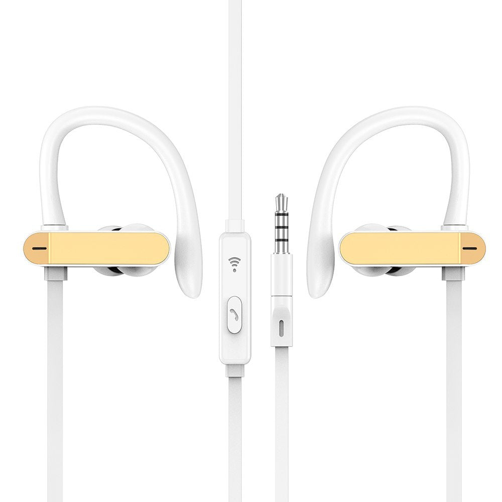 Compatible With  Earphone PTM TS27 Sport Running Anti Drop Headset Ear Hook Stereo Earbuds With Mic Headphone For Phone  Xiaomi Universal Heritage cosmetics and beauty care