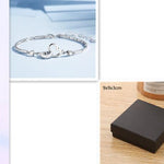 Charms 925 Sterling Silver Bracelets Bangles For Women - Heritage cosmetics and beauty care