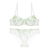 Women's embroidered bra set - Heritage cosmetics and beauty care