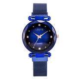 Women's Starry Quartz Lazy Magnet Strap Iron-absorbing Watch - Heritage cosmetics and beauty care