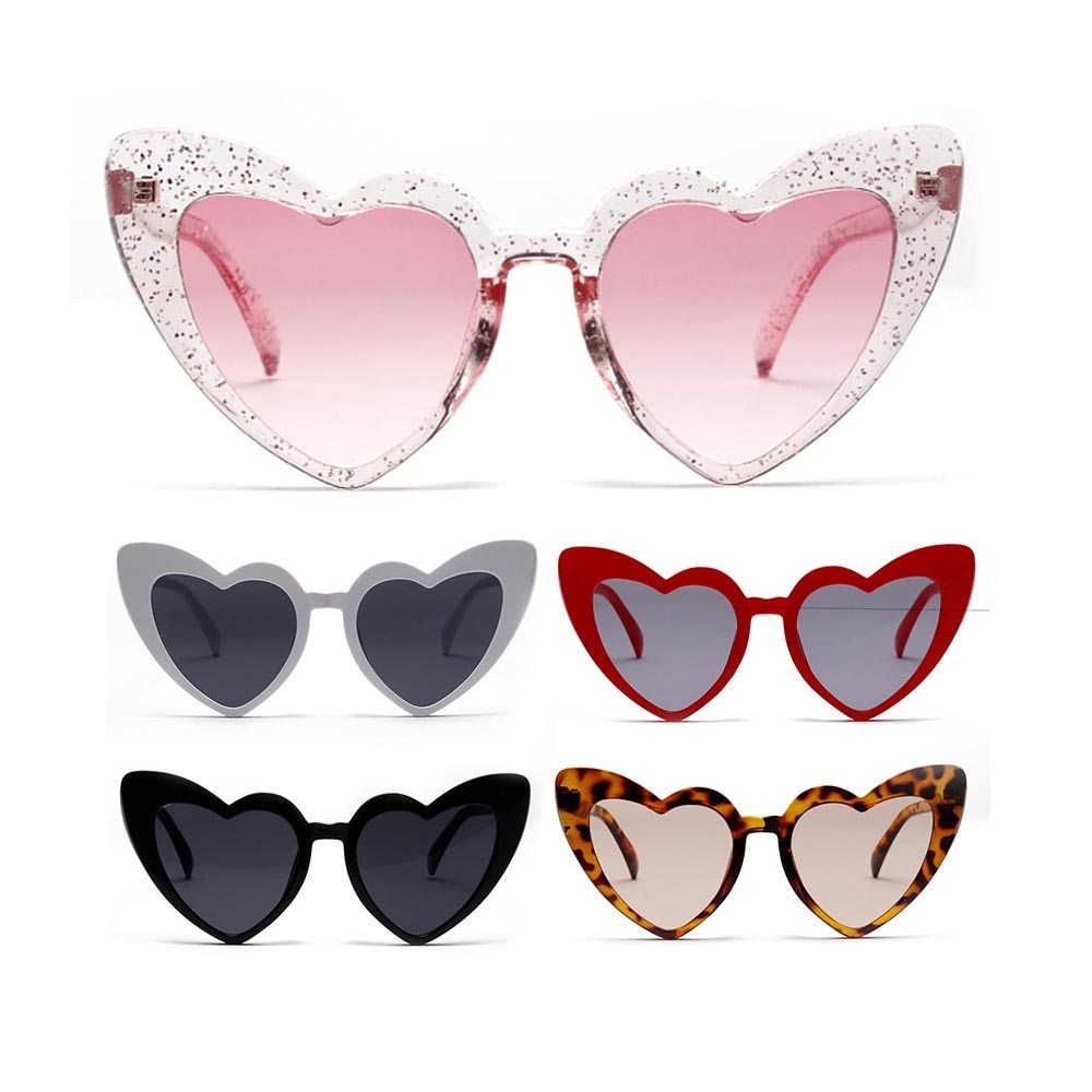 peach heart sunglasses - Heritage cosmetics and beauty care