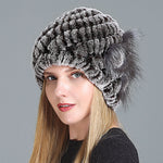 European And American Women's Fur Knitted Hats - Heritage cosmetics and beauty care