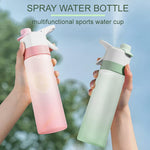 Spray Water Bottle For Outdoor Sport Fitness Water Cup Large Capacity Spray Bottle Drinkware Travel Bottles Kitchen Gadgets Eco-Friendly Large CapacitySpray Water Bottle - Heritage cosmetics and beauty care