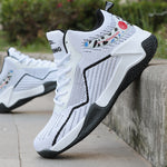 Basketball Shoes High Top Flying Woven Sneakers Breathable - Heritage cosmetics and beauty care