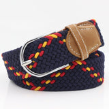 Simple Stretch And Breathable Canvas Woven Belt - Heritage cosmetics and beauty care