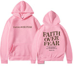 Faith Over Fear Men's And Women's Hoodies Sweater - Heritage cosmetics and beauty care