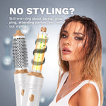 Five-in-one Hot Air Comb Multi-function Anion Blowing Combs Automatic Curler Straight Comb Hair Dryer - Heritage cosmetics and beauty care