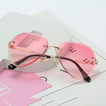 Ladies fashion gradient sunglasses - Heritage cosmetics and beauty care