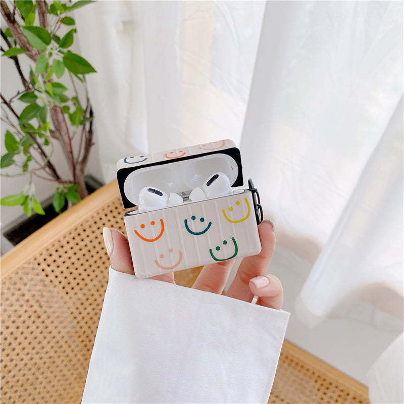 Compatible with Apple, Compatible with Apple , Smiley Cartoon Protective Cover Protective Shell Earphone Cover Heritage cosmetics and beauty care