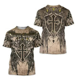 Trendy New T-shirt Foreign Trade Casual Dark Knight Short Sleeve - Heritage cosmetics and beauty care