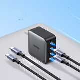 100W Gallium Nitride Charger Head Multi-port PD Quick-charge Plug Heritage cosmetics and beauty care