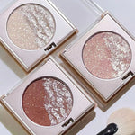 Pure Desire For Water Light Fragile Sense Fairy Female Highlight Blush Eye Shadow Three-in-one Double Stitching Highlight - Heritage cosmetics and beauty care