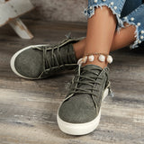 Denim Low-top Lace-up Sports Casual Shoes Heritage cosmetics and beauty care