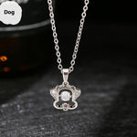 Ins Zodiac Smart Necklace Micro-inlaid - Heritage cosmetics and beauty care