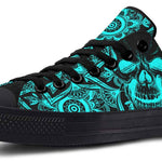 Colorful Gradient Skull High-Top Espadrilles - Heritage cosmetics and beauty care