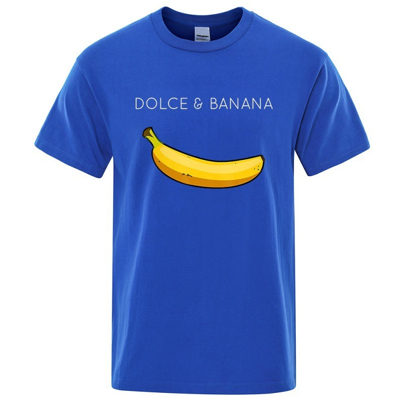 Dolce Banana Fashion Print Men T-shirts Heritage cosmetics and beauty care