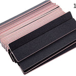 Red Heart Black File Polishing Strip Scrub Nail Tools - Heritage cosmetics and beauty care