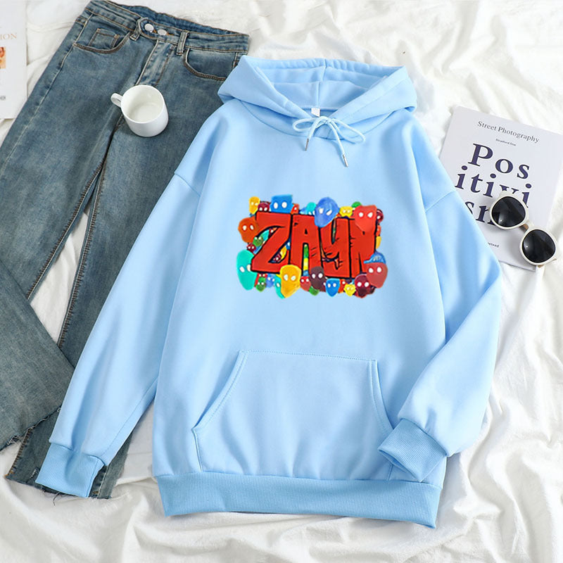 Color Art ZAYN Printed Letter Hoodie Hoodies For Men And Women Heritage cosmetics and beauty care