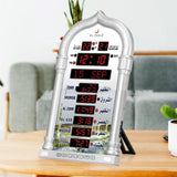 Alarm Clock Perpetual Calendar Gold Silver Black Wall Clocks - Heritage cosmetics and beauty care