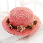 Women's Sun Garland Beach Outdoor Top Hat Sun Protection - Heritage cosmetics and beauty care