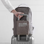 Simple And Portable Foldable Travel Backpack - Heritage cosmetics and beauty care