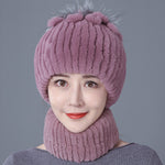 Fashion Thickened Ear Protection Flower Wool Hat - Heritage cosmetics and beauty care