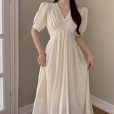 Women's Fashion Casual Temperament Thin Dresses Heritage cosmetics and beauty care