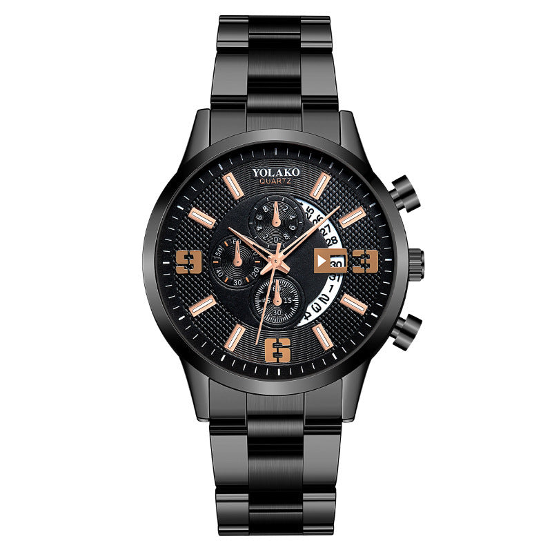 Fashion Big Digital Calendar Men's Watch - Heritage cosmetics and beauty care