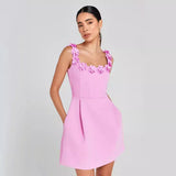 Strap Flower Dress Women's Fashion Casual - Heritage cosmetics and beauty care