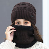 Autumn And Winter Outdoor Plus Velvet Warm Knitted Woolen Hat - Heritage cosmetics and beauty care