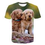 Children Print Personality Cute Puppy Round Neck - Heritage cosmetics and beauty care