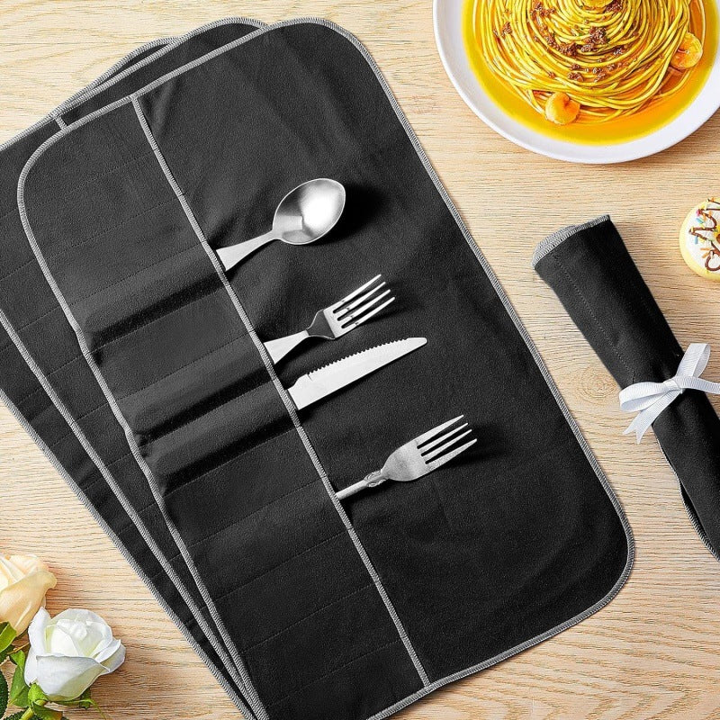 Felt Tableware Suit Storage Dustproof Bag - Heritage cosmetics and beauty care