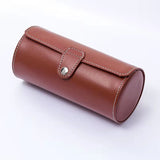 Cylinder Travel Portable Watch Tie Storage Box - Heritage cosmetics and beauty care