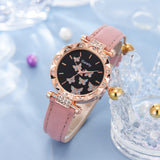 Women's Fashion Simple Butterfly Digital Belt Watch - Heritage cosmetics and beauty care