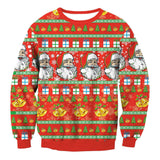 Christmas Halloween Fashion Round Neck Sweater