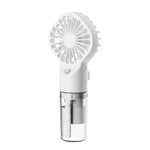 Strong Power Spray Humidification Small Fan Humidification Usb Charging Portable Fan Icy And Refreshing Fan Water Supplement - Heritage cosmetics and beauty care