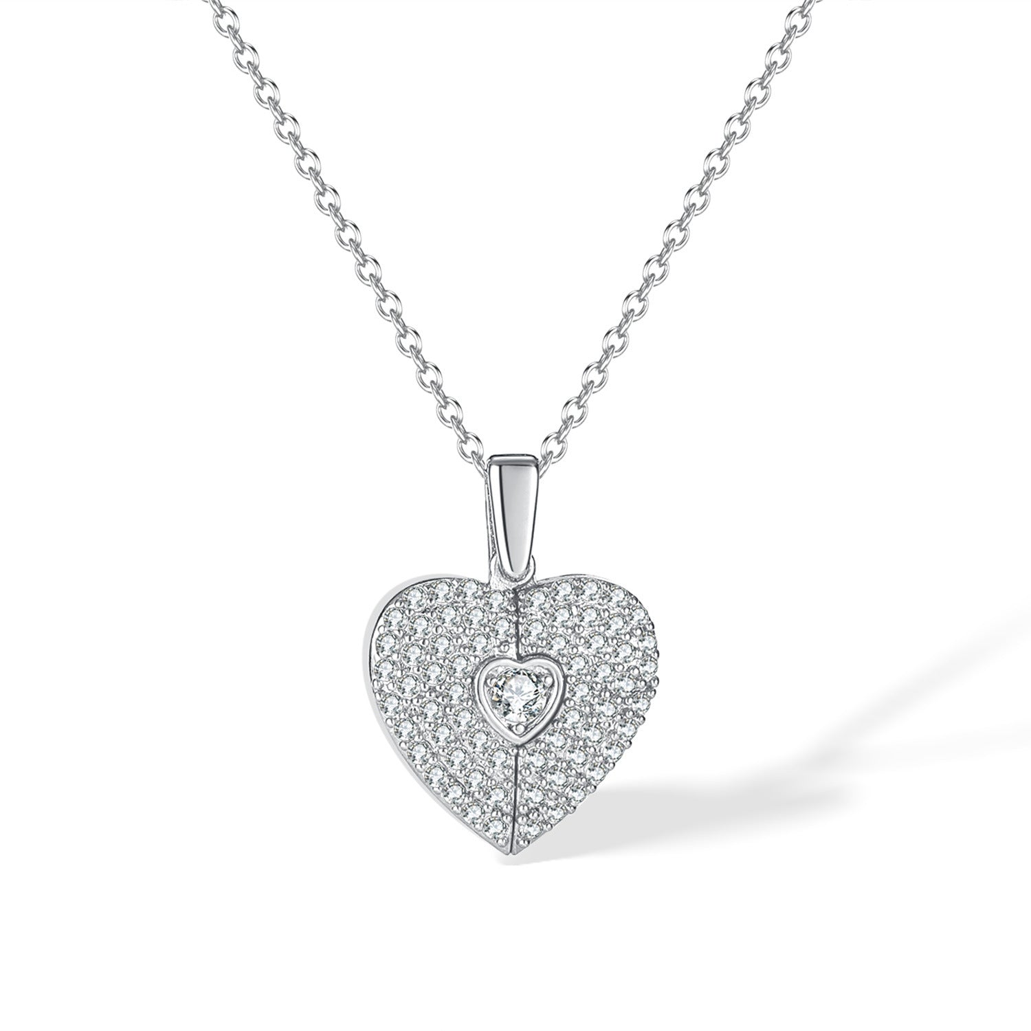 Titanium Steel Necklace Female Heart-shaped Wings - Heritage cosmetics and beauty care