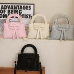 Women's Fashion Bowknot Shoulder Bag Heritage cosmetics and beauty care