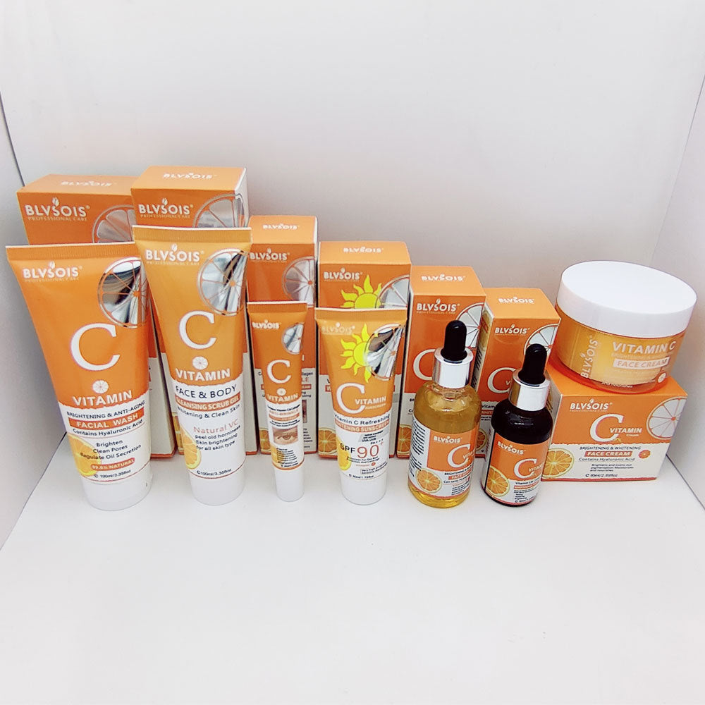 Vitamin C Skin Care Product Set Moisturizing - Heritage cosmetics and beauty care