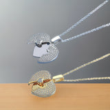 Titanium Steel Necklace Female Heart-shaped Wings - Heritage cosmetics and beauty care