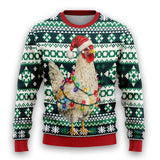 Penguin Pattern Sports Round Neck Christmas Atmosphere