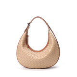 Design Niche Genuine Leather Bag Women's Woven Heritage cosmetics and beauty care