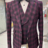 Wedding Formal Suit Three-piece Suit - Heritage cosmetics and beauty care