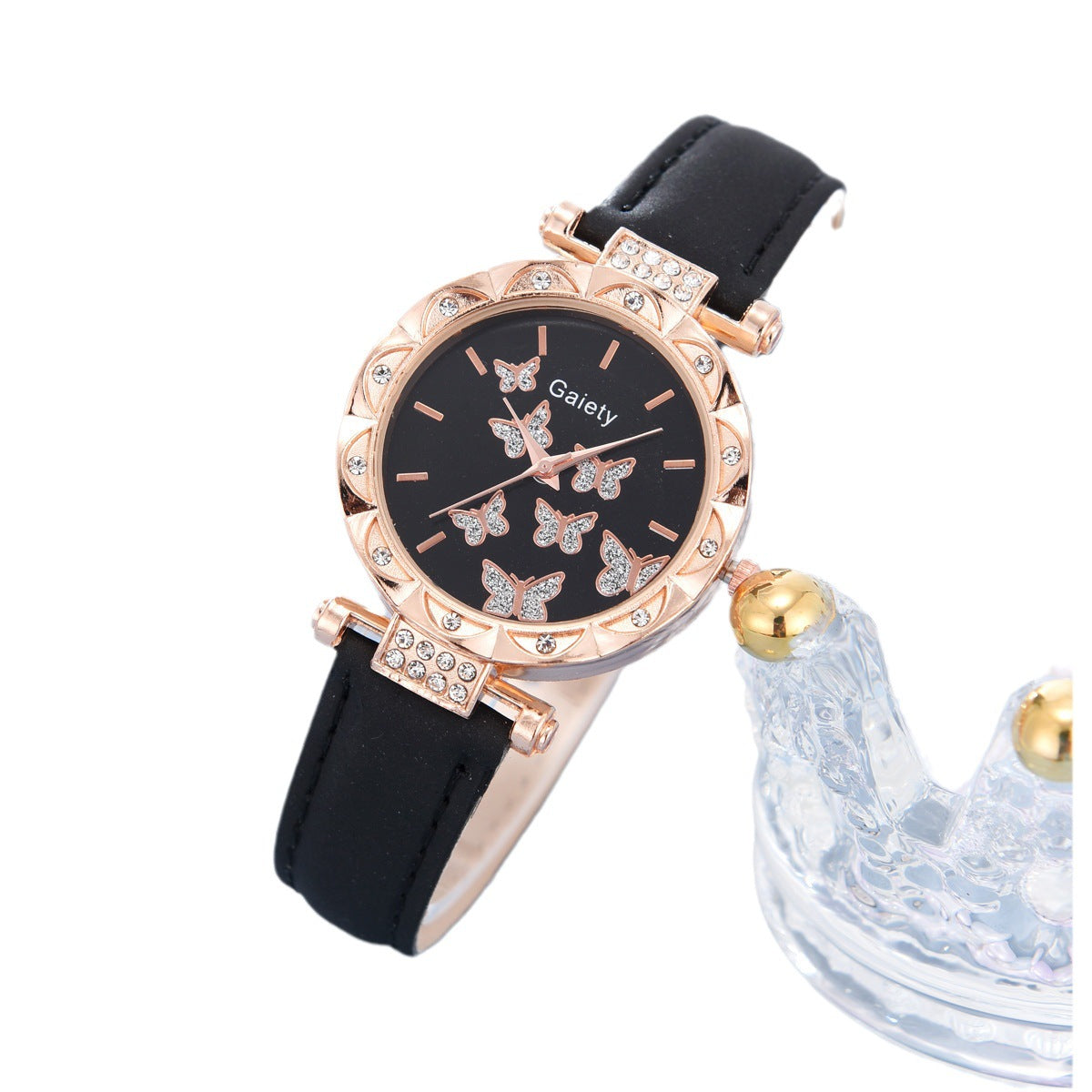 Women's Fashion Simple Butterfly Digital Belt Watch - Heritage cosmetics and beauty care